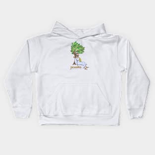 Jesus the Sage logo Kids Hoodie